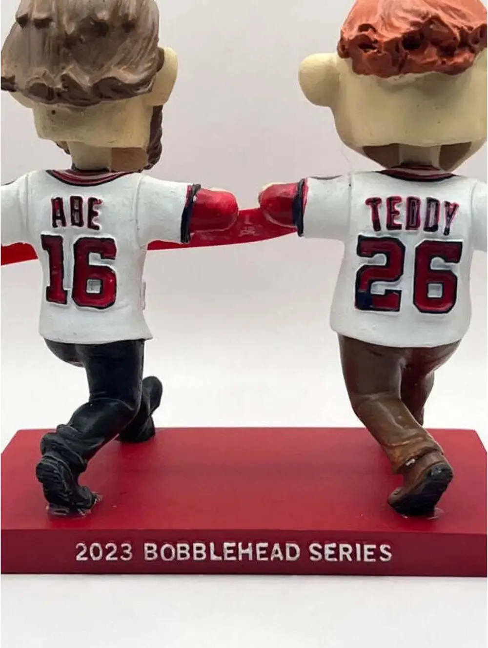 Washington Nationals President Race Teddy & Abe Bobblehead